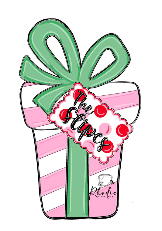 Christmas Gift Ornament (RA082O)