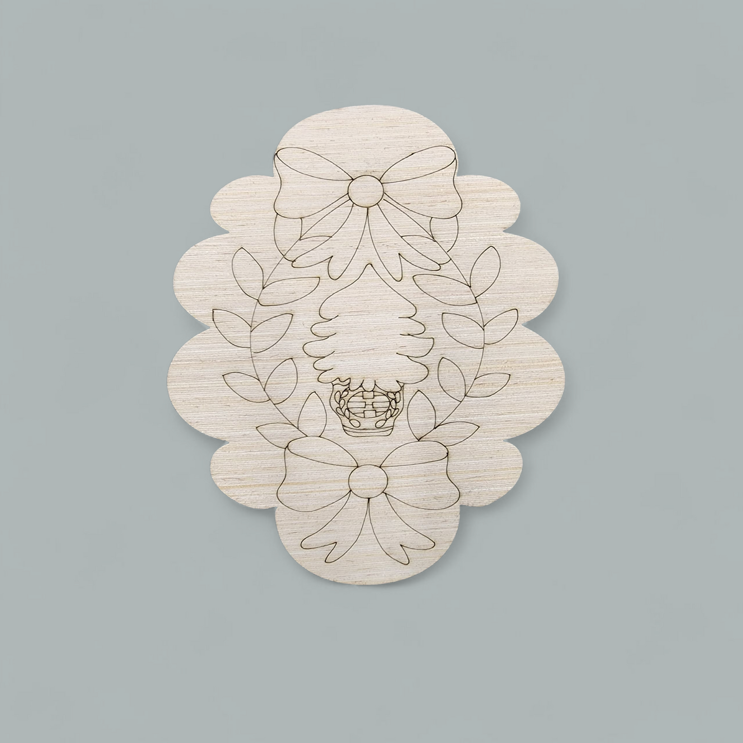 Oval Tree Crest (RA087O)