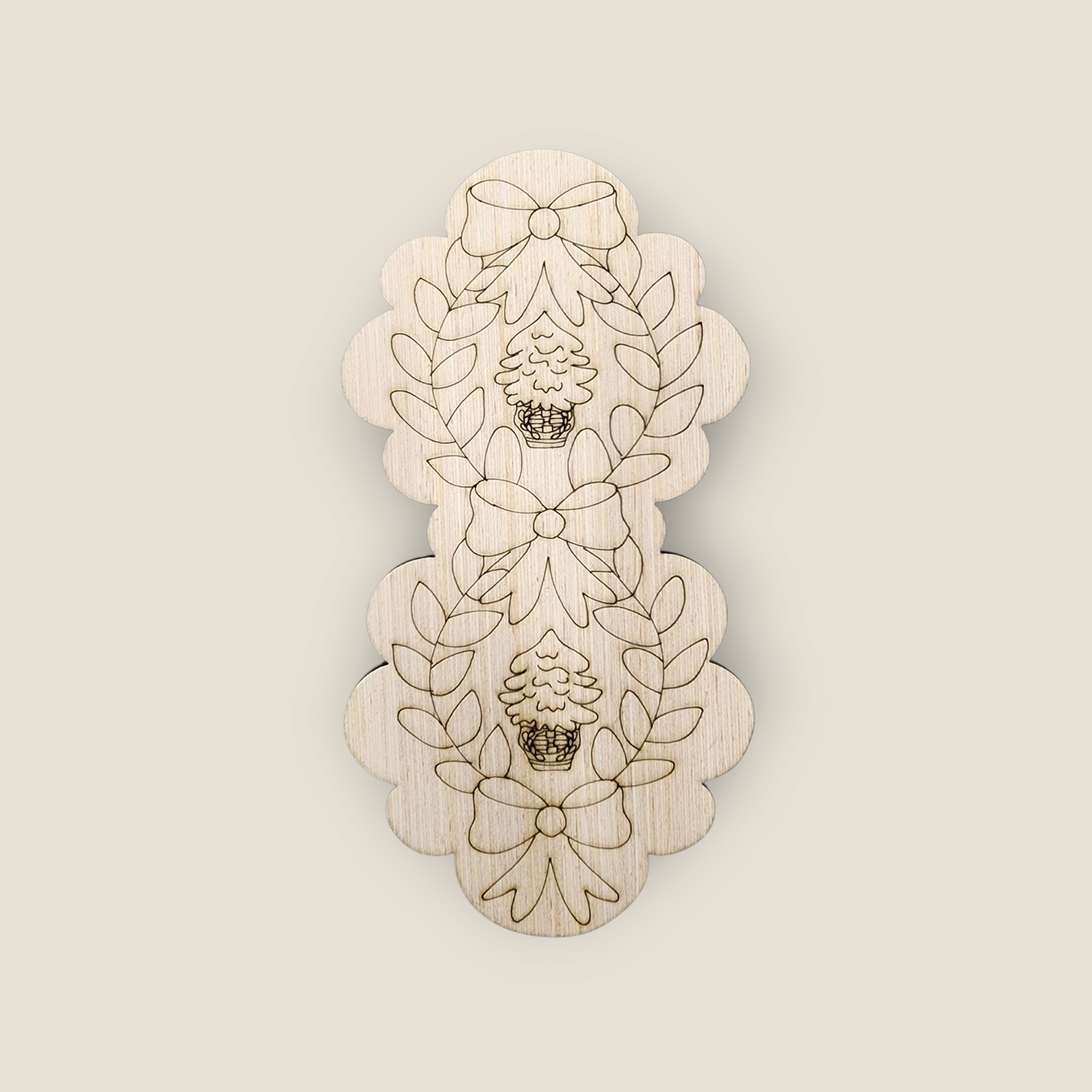 Scalloped Double Tree (RA088)