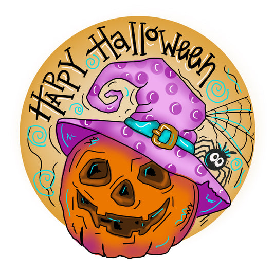 Doable Designs Happy Jack O' Lantern Plywood Cutout