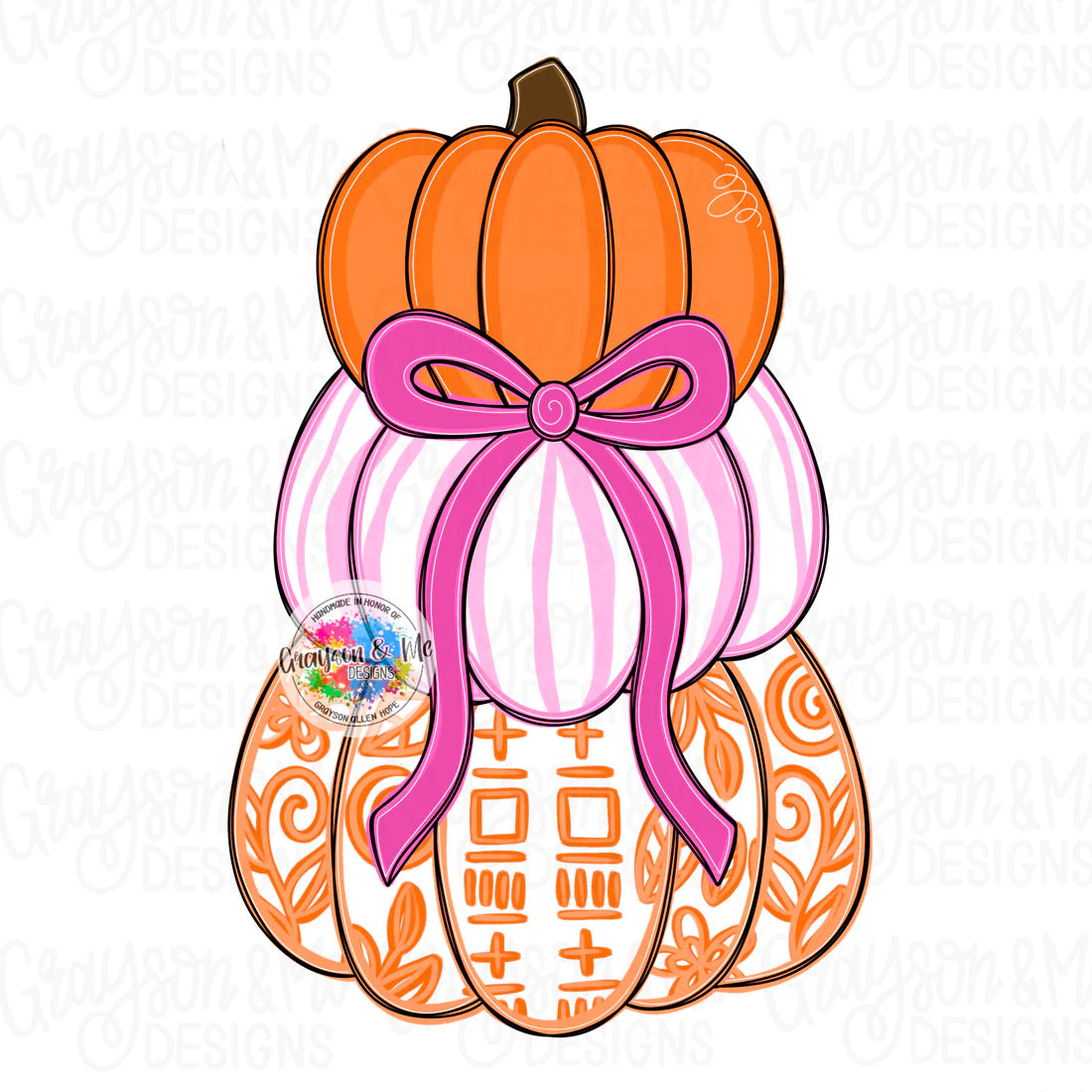 Stacked Pumpkin (GM044)