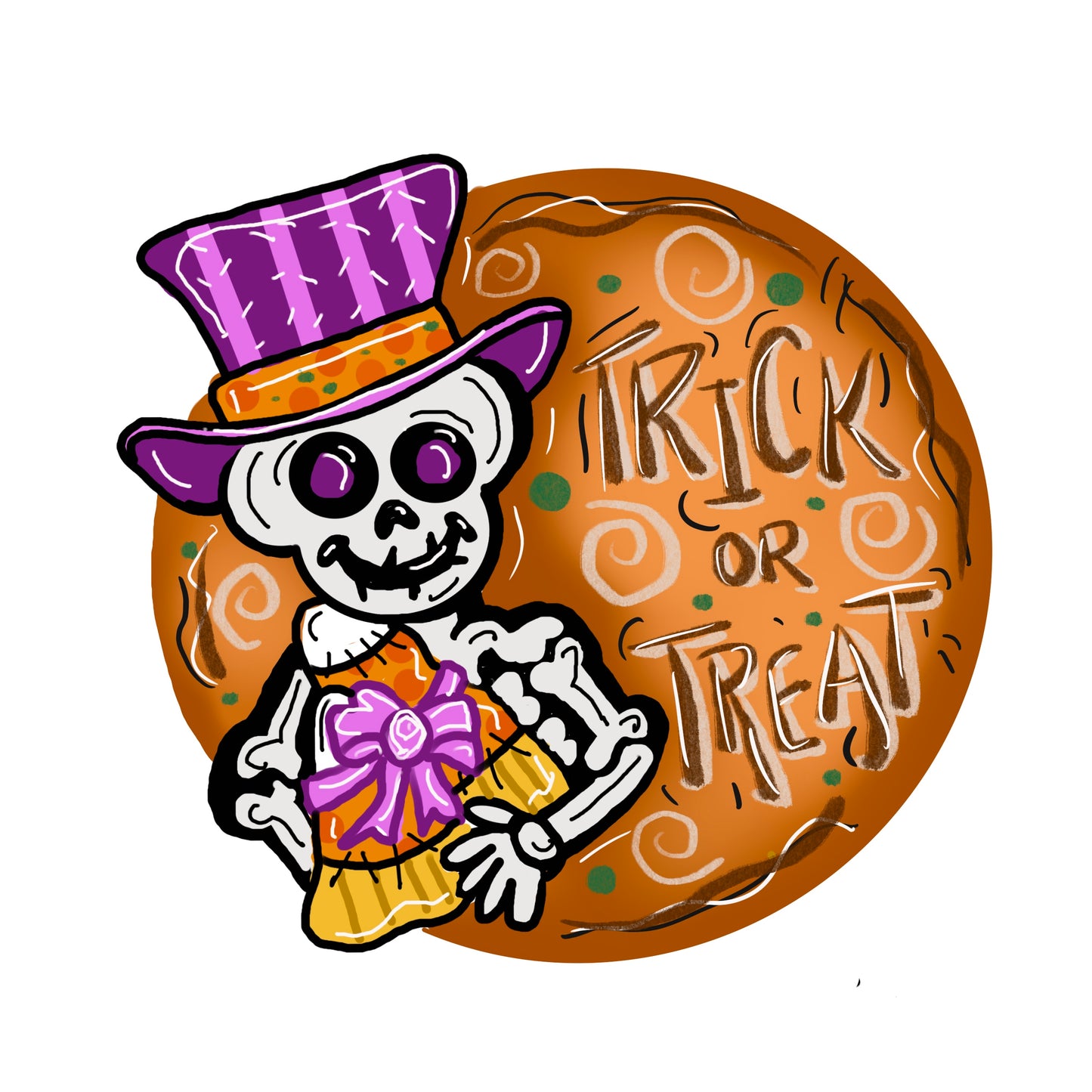 Doable Designs Trick or Treat Skeleton | Decor
