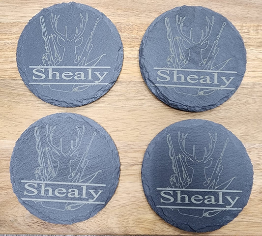 Outdoorsman Coaster Set