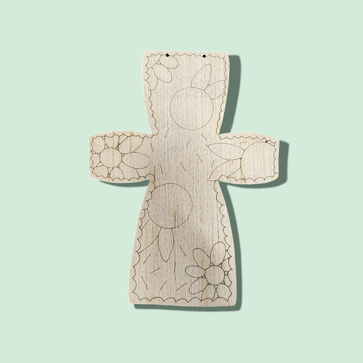 Floral Cross (RA005)