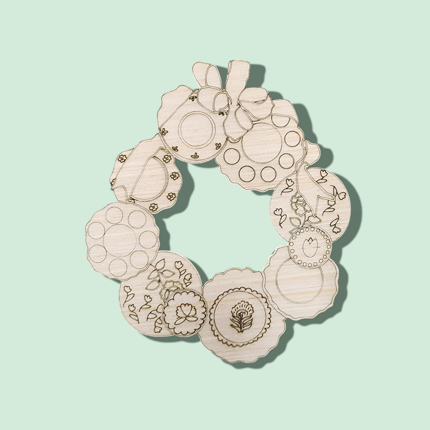 Floral Wreath (RA028)