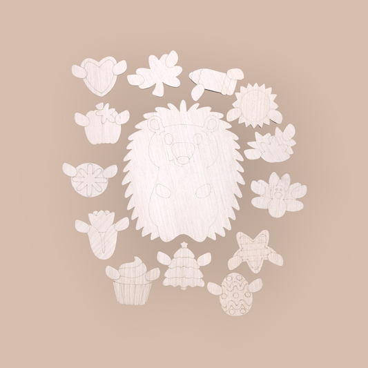 Interchangeable  Hedgehog (KW092)