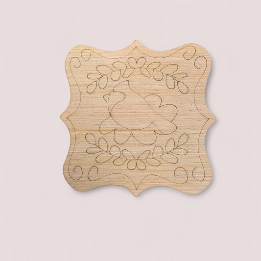 Cardinal Plaque (RA126)