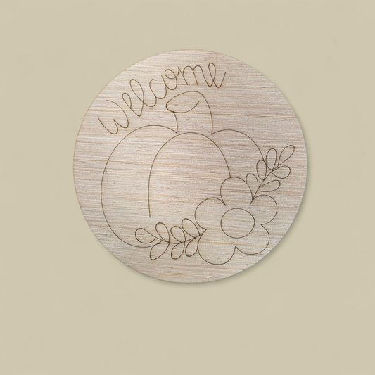 Doable Designs Welcome Pumpkin #2(DD006)