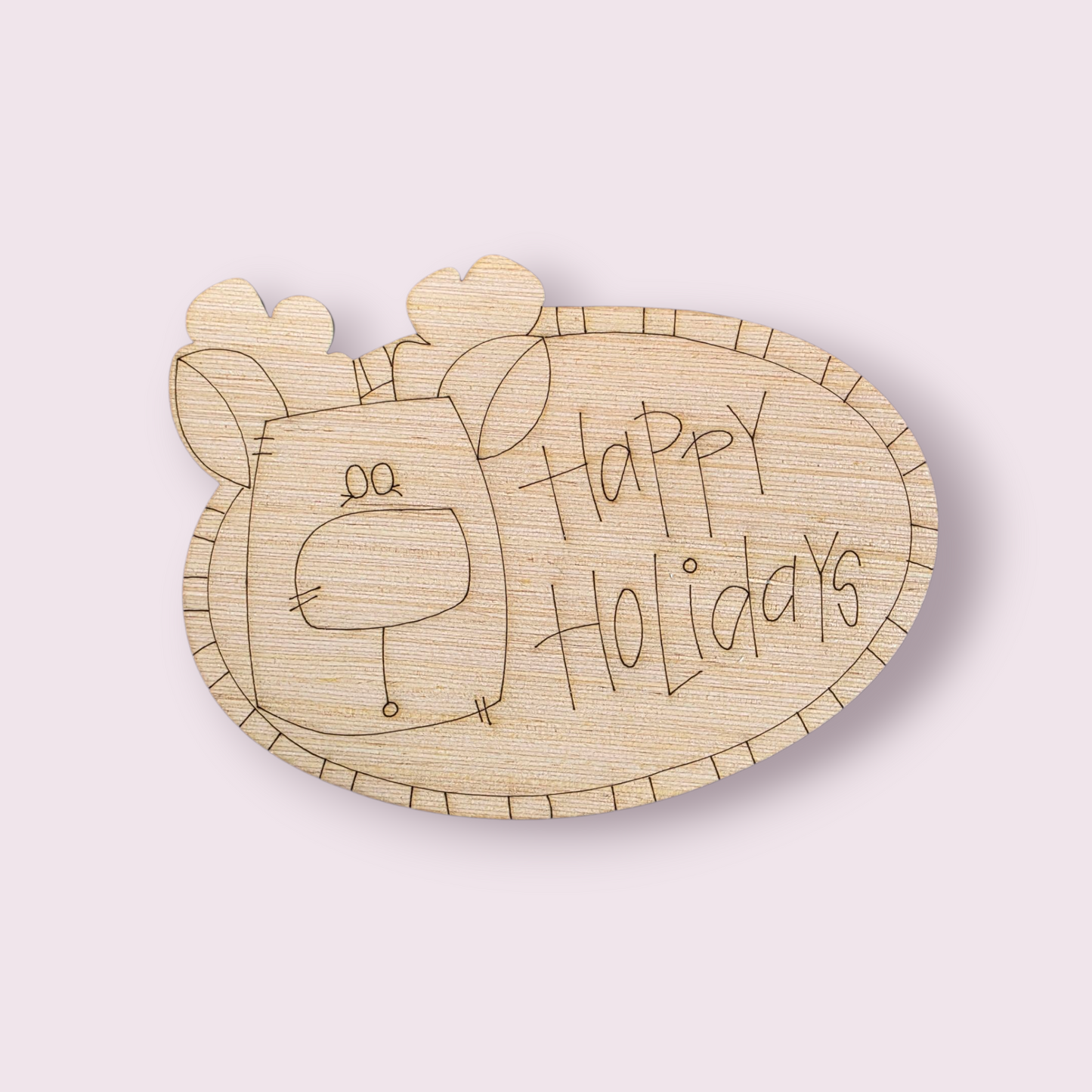 Happy Holidays Reindeer (DB009O)