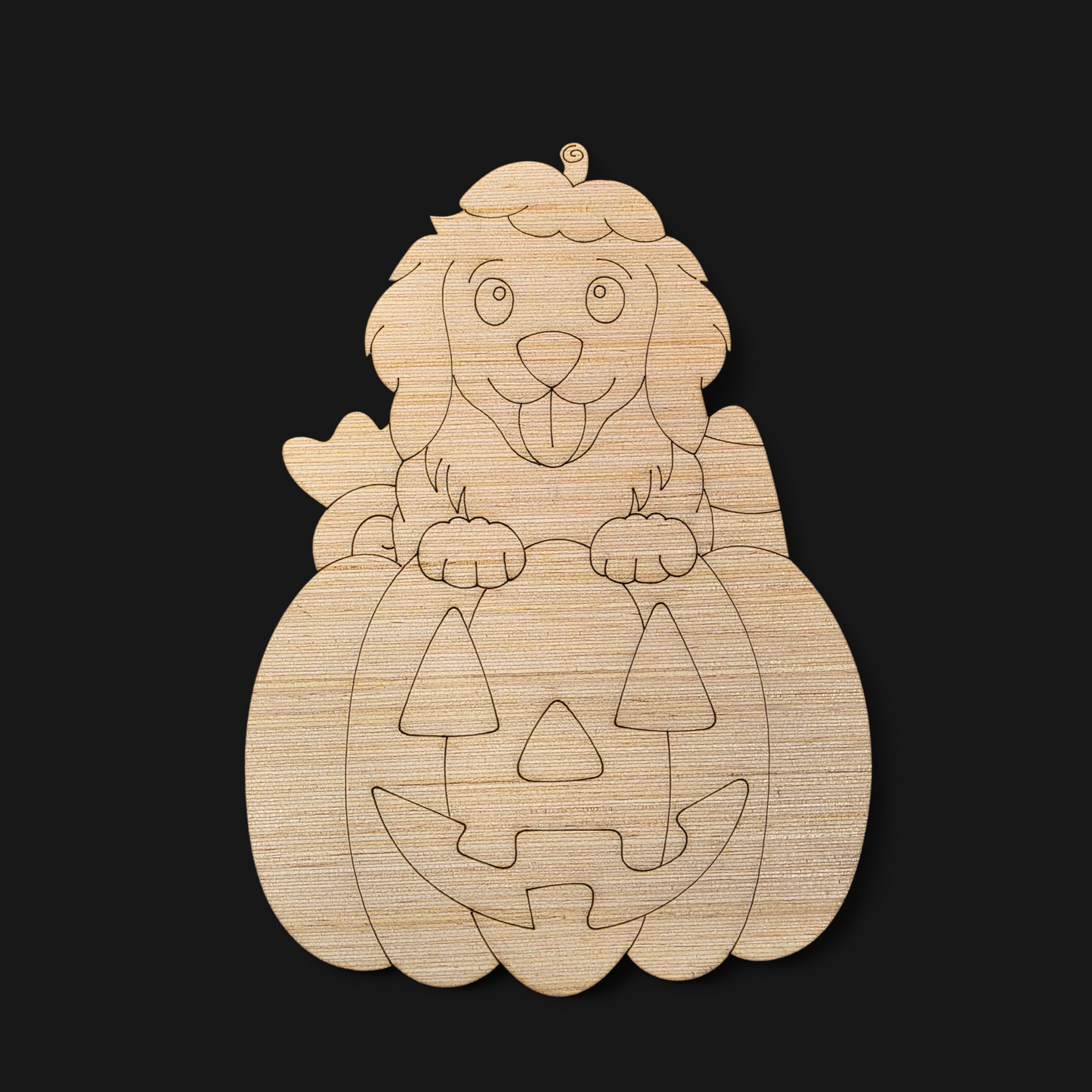 Golden Retriever Pumpkin (GM078)