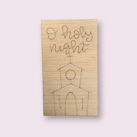 Oh Holy Night Church Ornament (RL009)