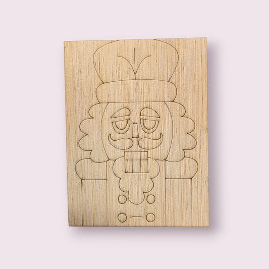 Nutcracker Square Ornament (RL008)