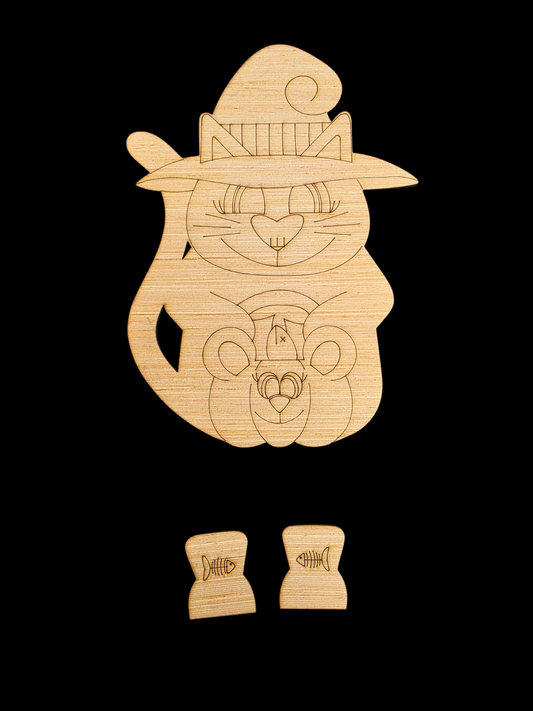 Ribbon Leg Cat (RL028)