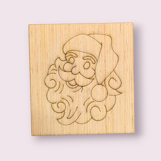 Vintage Santa Ornament (RL015)