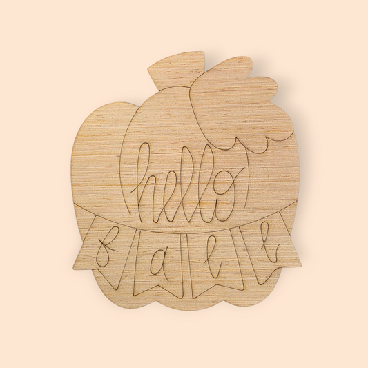 Hello Fall Pumpkin (RL023)
