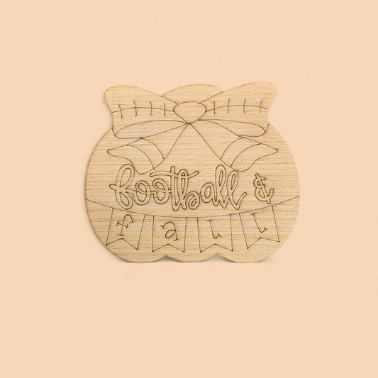 Football & Fall Pumpkin (RL021)