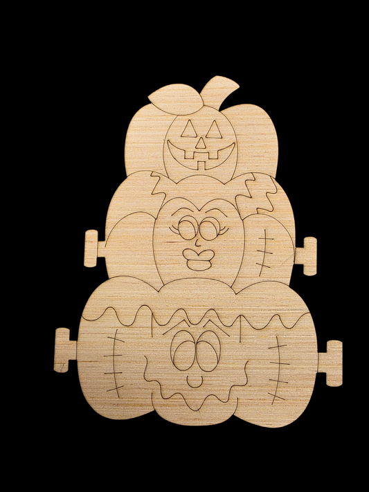 Frankenstein Pumpkin Stack (RL032)