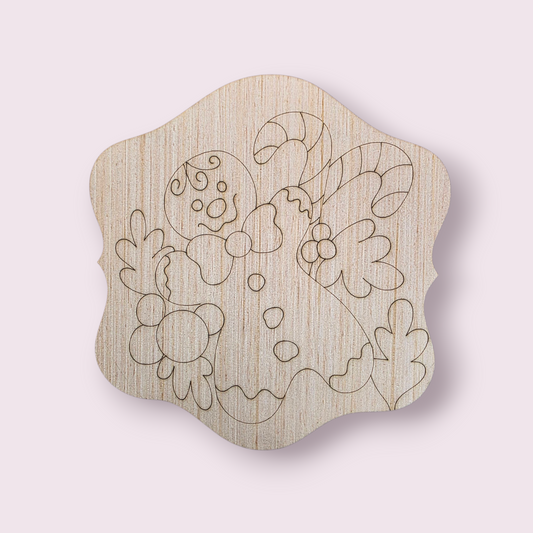 Gingerbread Man Crest (DD055)