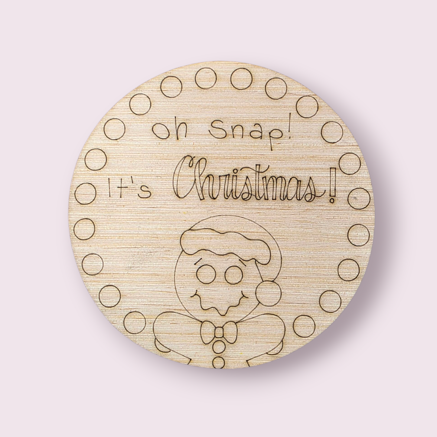 Oh Snap It's Christmas Ornament (WP036-O)