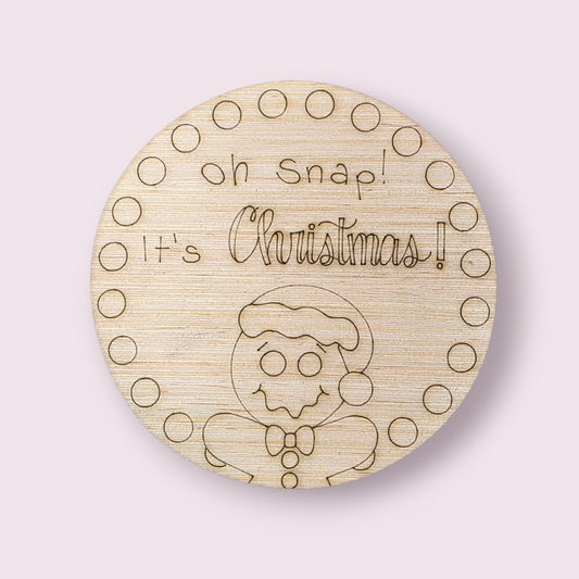 Oh Snap It's Christmas Ornament (WP036-O)