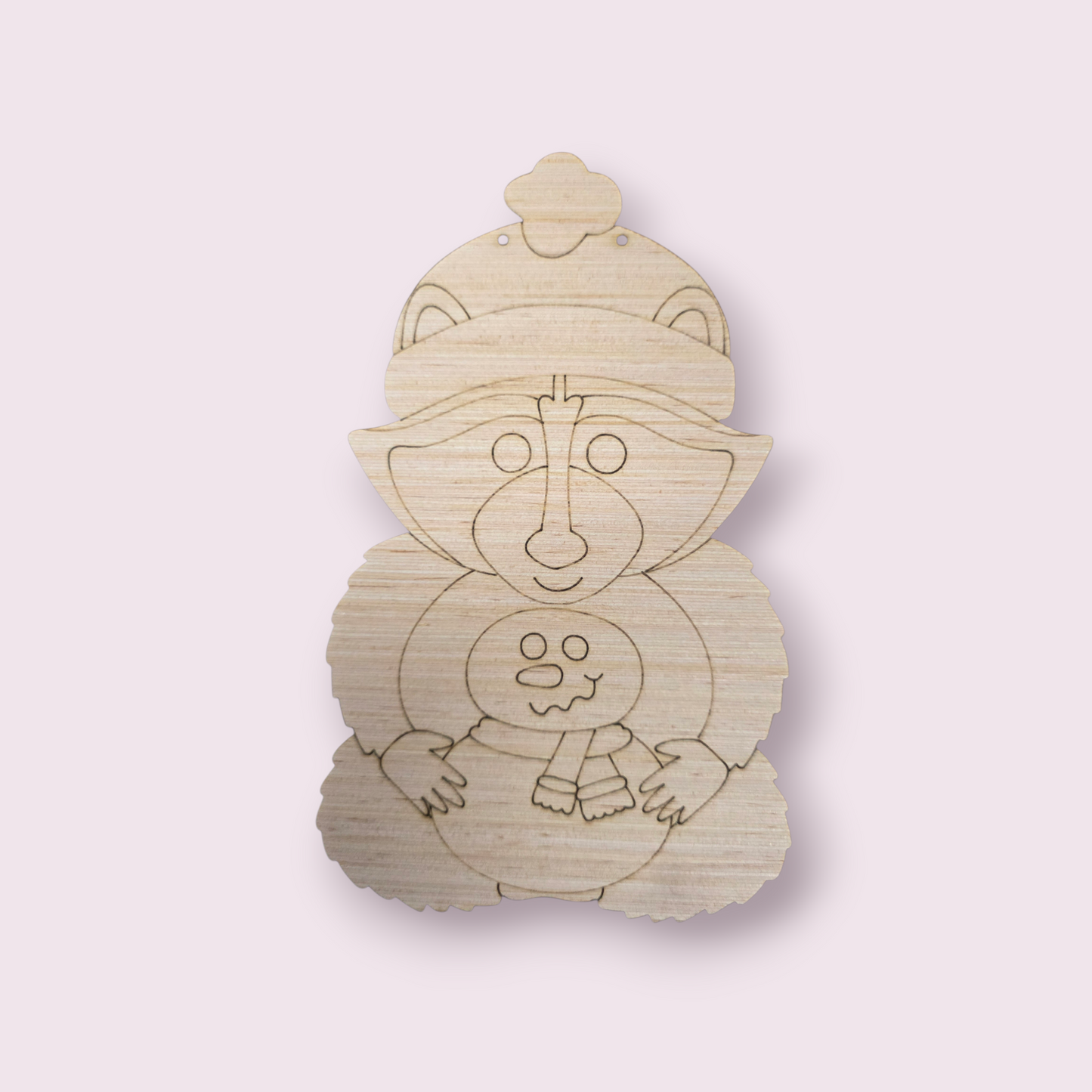 Winter Racoon (KW126)