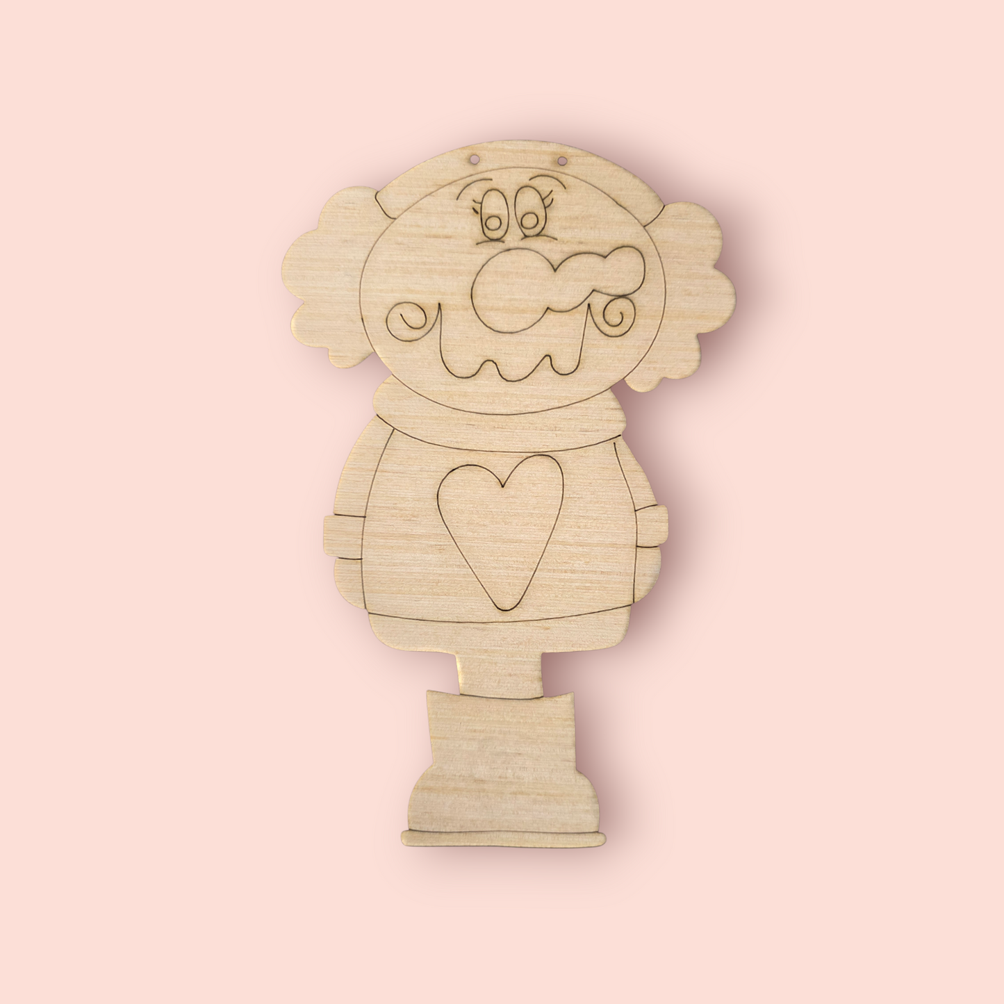 Heart Snowman (DB026)