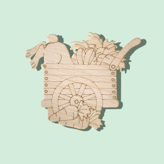 Wheelbarrow Bunny (PC147)