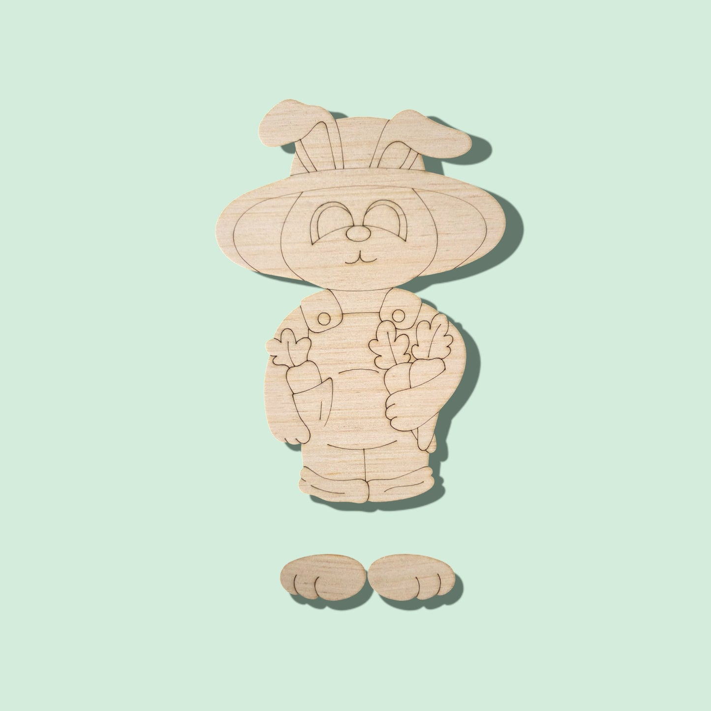 Ribbon Leg Bunny Farmer (PC134)