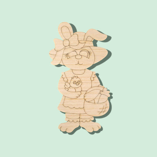 Girl Bunny Farmer (PC160)