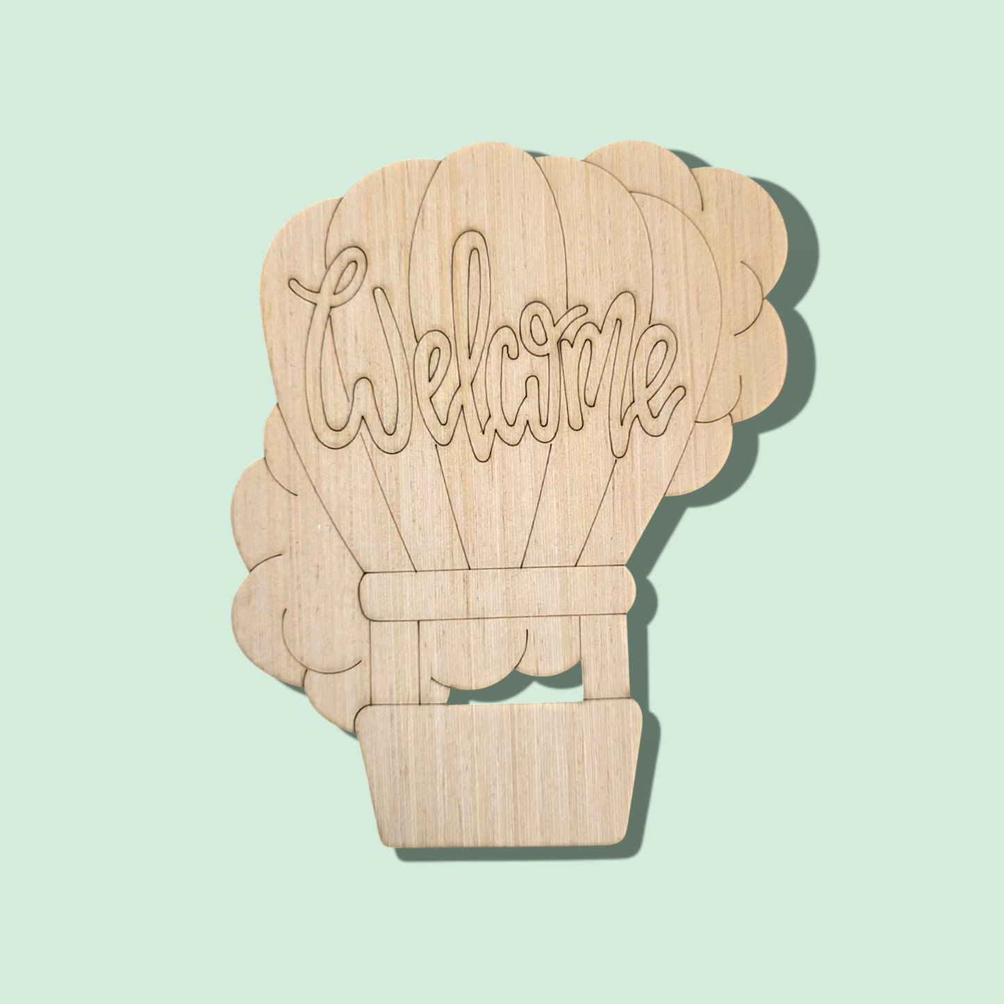 Welcome Hot Air Balloon (RL079)