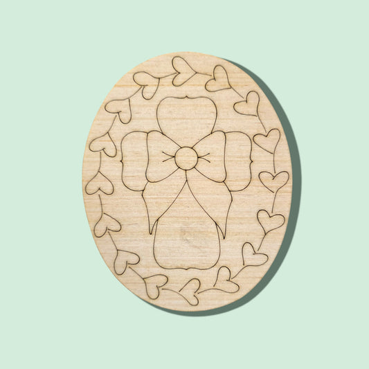 Easter Cross Oval (RL094)