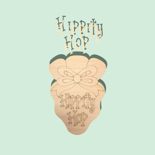 3D Hippity Hop Carrot (RL076-3D)