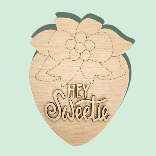 3D Hey Sweetie Strawberry (RL074-3D)