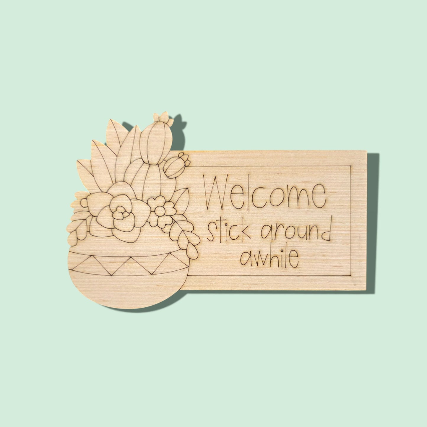 Welcome Stick Around A While (PC094)