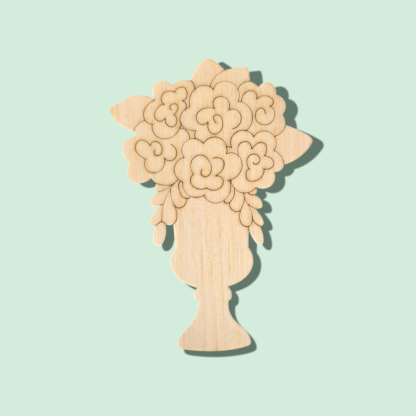 Checkered Flower Vase (PP001)