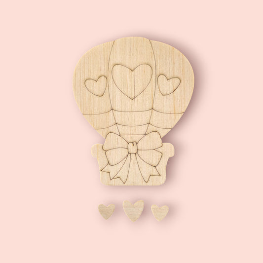 Valentine Hot Air Balloon (PP005)
