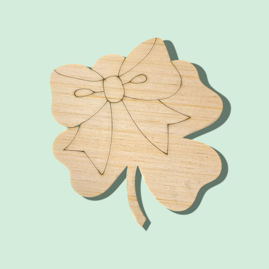 Shamrock With Bow (PP014)