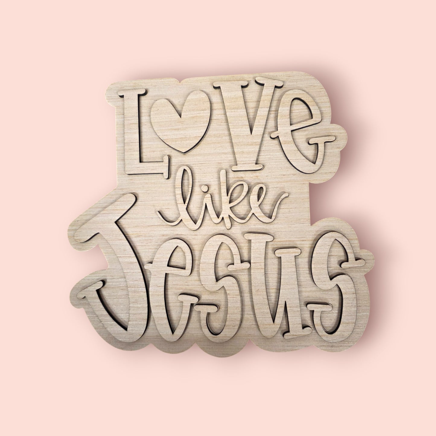 3D Love Like Jesus (MJ143-3D)