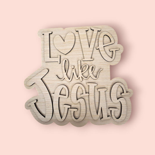 3D Love Like Jesus (MJ143-3D)