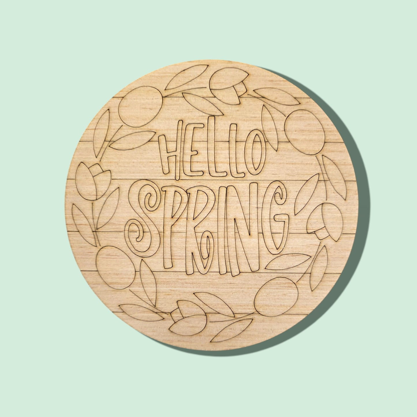 Hello Spring Round (AB040)