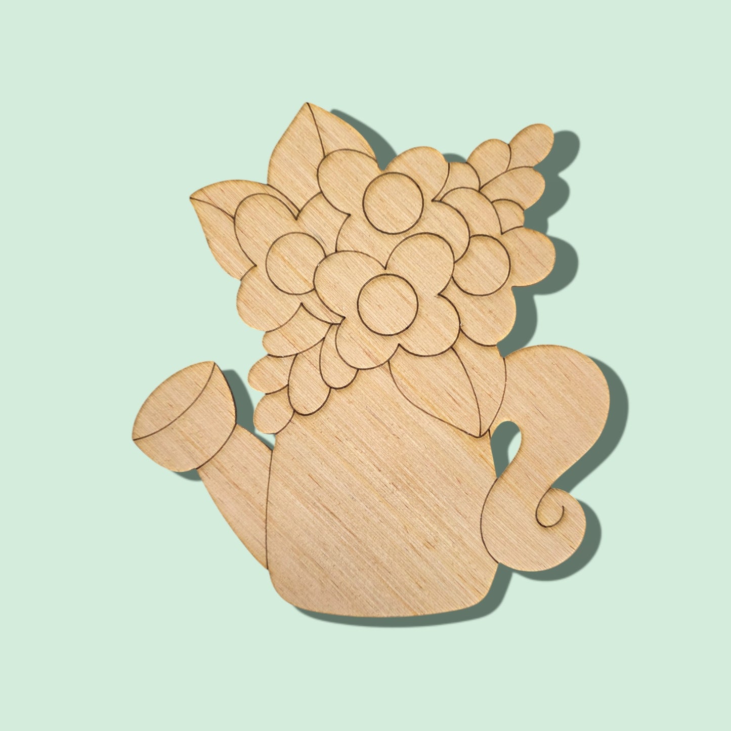 Floral Watering Can (AB034)