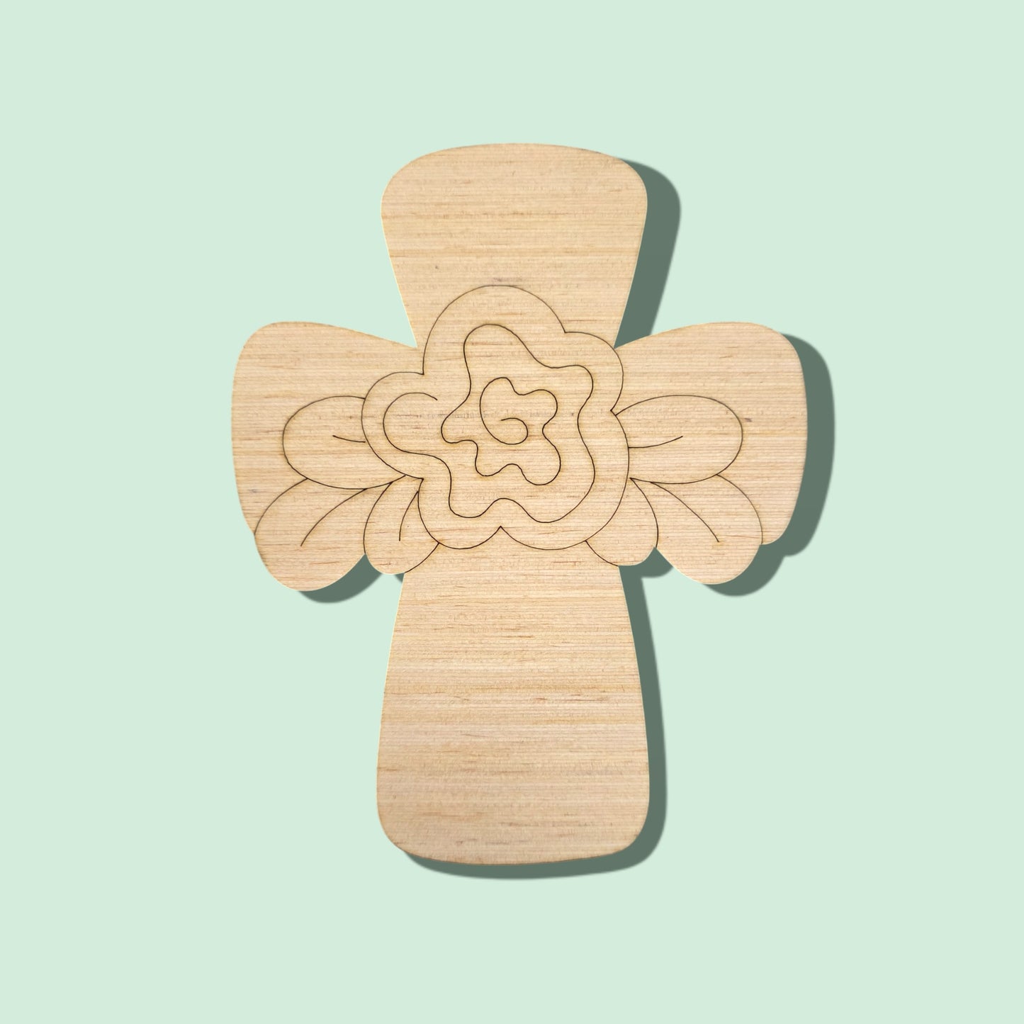 Floral Cross (AB027)
