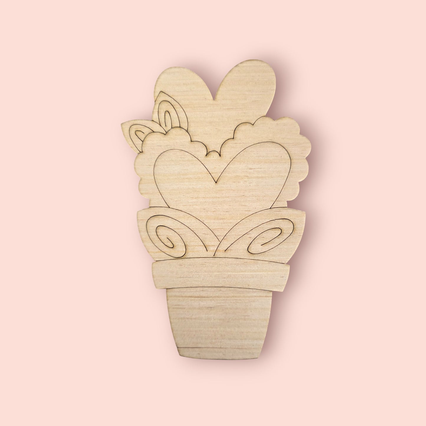 Valentine Heart Pot (AB013)
