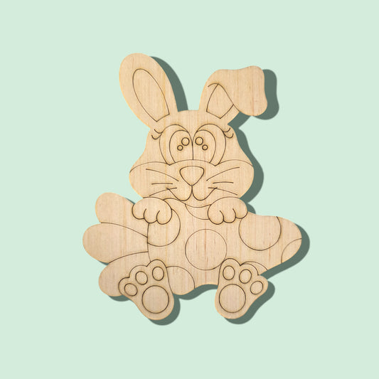 Bunny With Carrots (AB019)