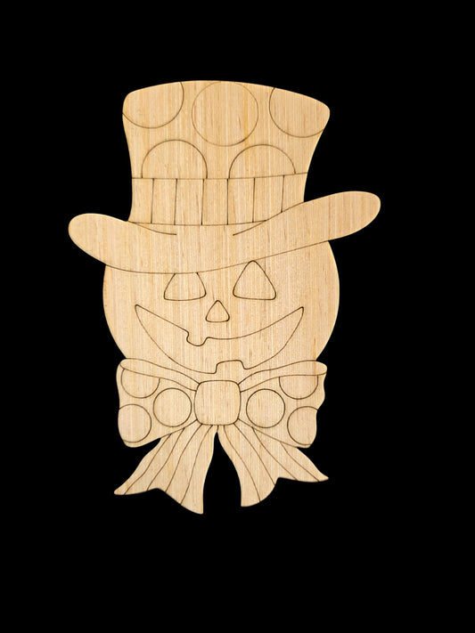 Jack O Lantern Top Hat (AB089)