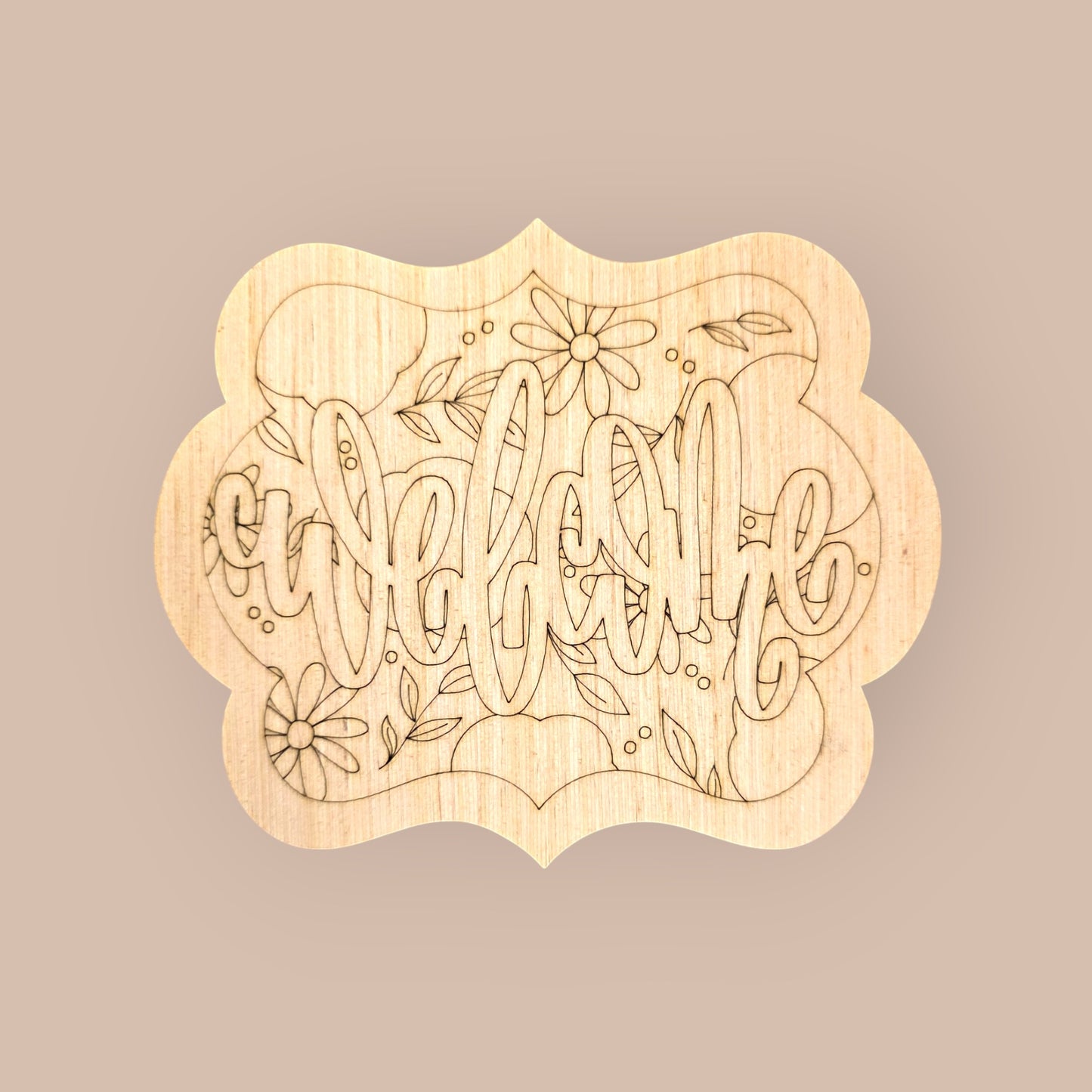 Whimsy Welcome Floral (AB052)