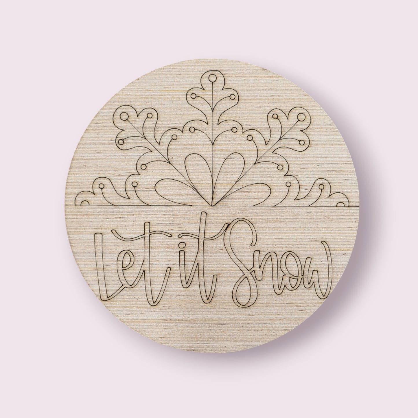 Let It Snow Round (AB119)