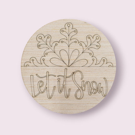 Let It Snow Round (AB119)