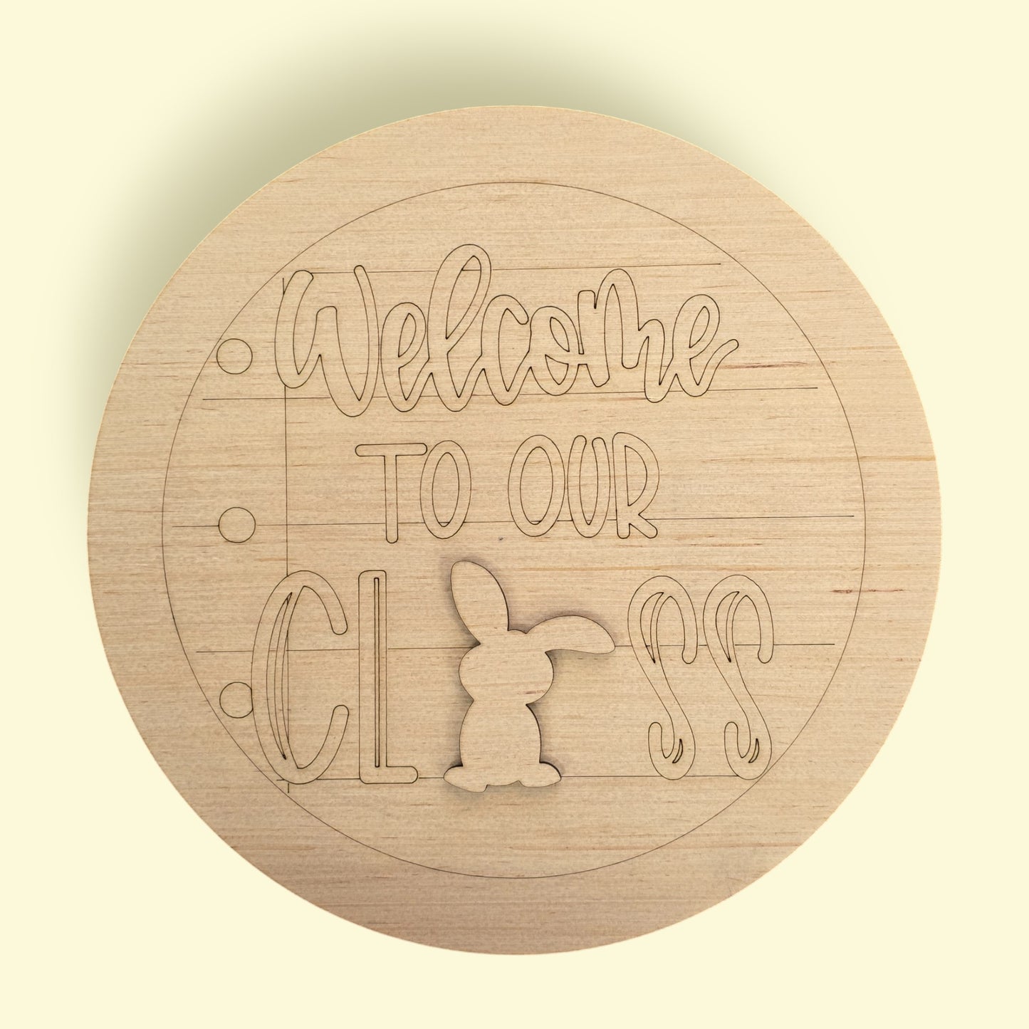 Welcome To Our Classroom Interchangeable (AB145)