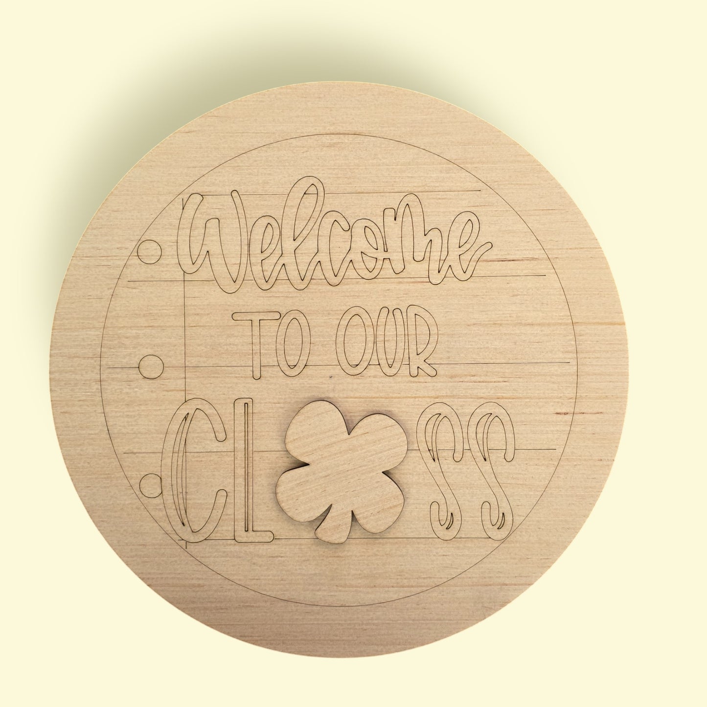 Welcome To Our Classroom Interchangeable (AB145)